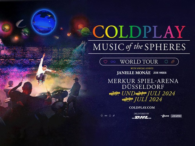 COLDPLAY: &bdquo;Music Of The Spheres&ldquo; World Tour 2024