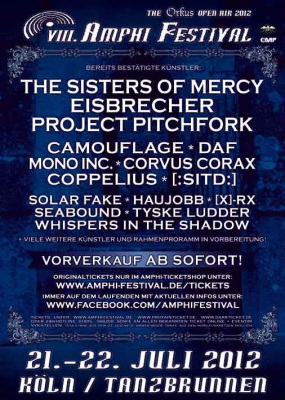 Amphi Festival 2012 Flyer