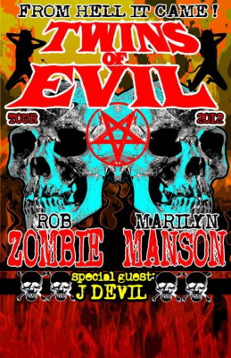 Twins Of Evil Tour 2012