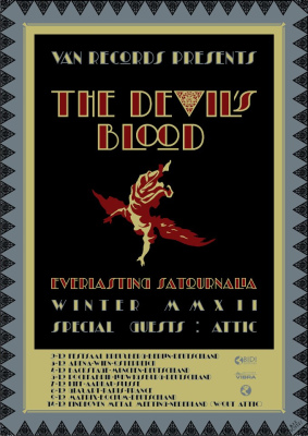 The Devil's Blood "The Everlasting Satournalia" Plakat