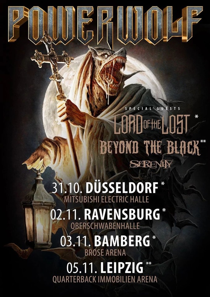 POWERWOLF | Wolfsn&auml;chte 2023