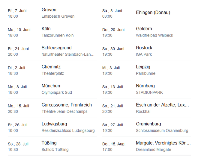 STATUS QUO: &bdquo;Live 2024&ldquo;- Tour 2024